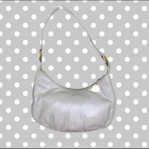 Vintage Tan & Gold Handbag